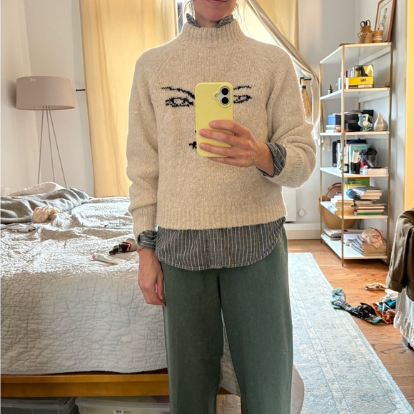 Paloma Wool Cream Knit Sweater - Picture 10 of 10